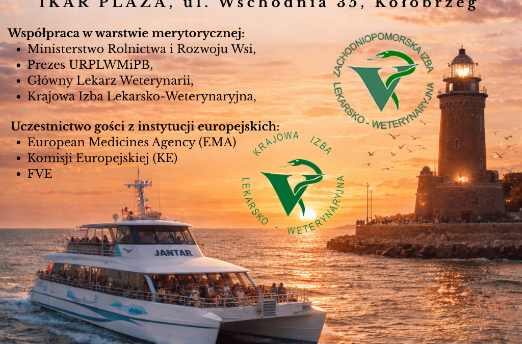 Ogólnopolska Konferencja Farmaceutyczna Lekarzy Weterynarii w Kołobrzegu już w maju