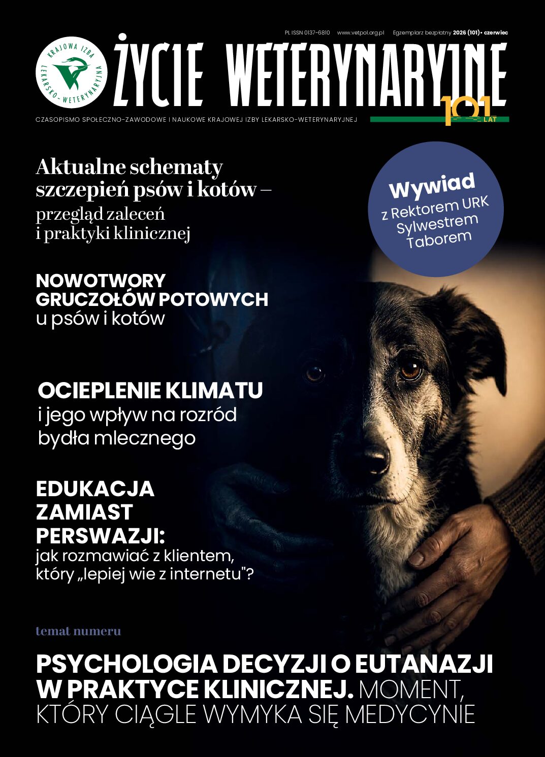 Okladka Źycia Weterynaryjnego - luty 2026